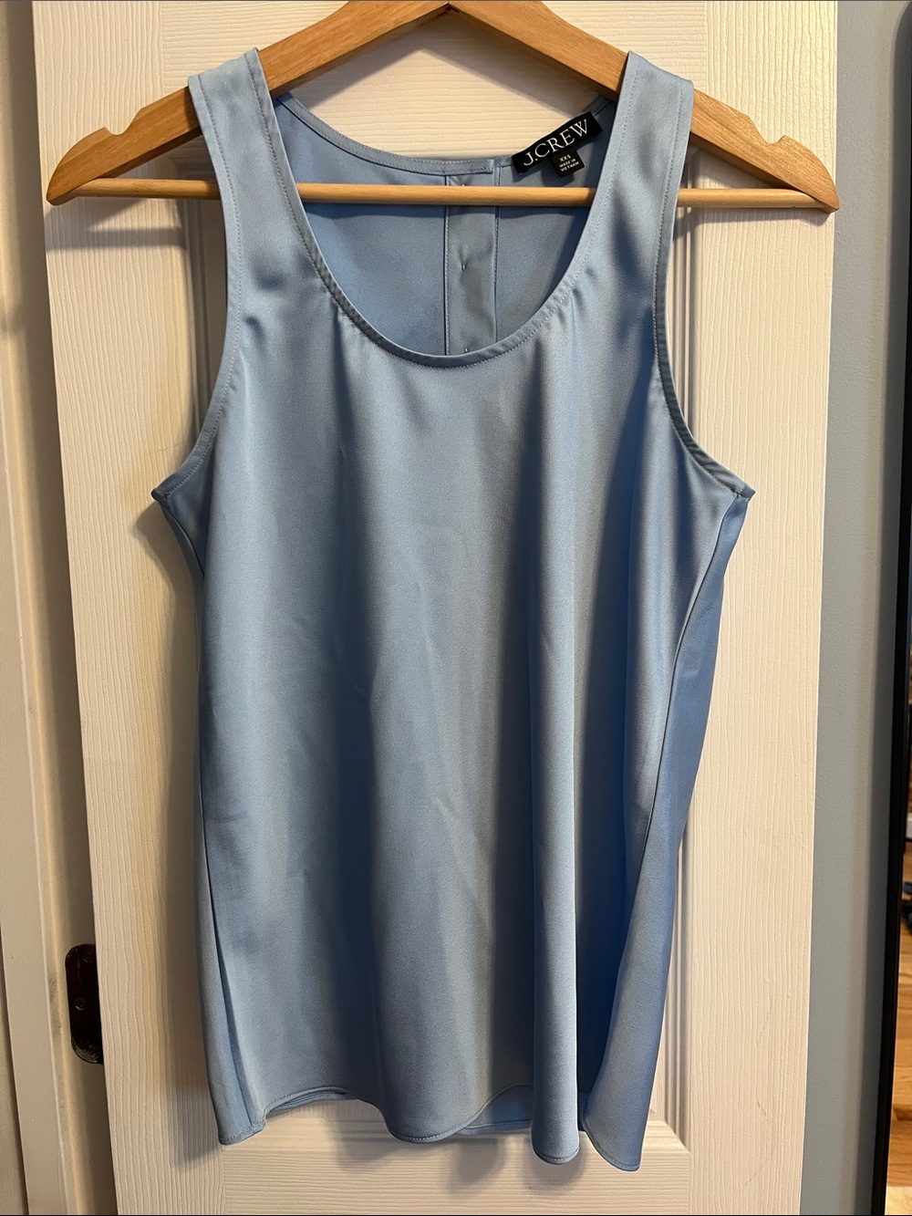 J. Crew Powder Blue Satin Tank